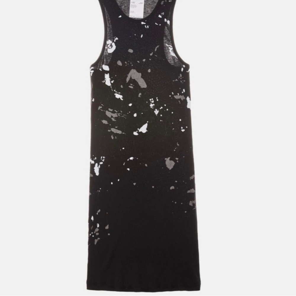 Helmut Lang PAINTED RIB MASC TANK DRESS - Picture 7 of 12